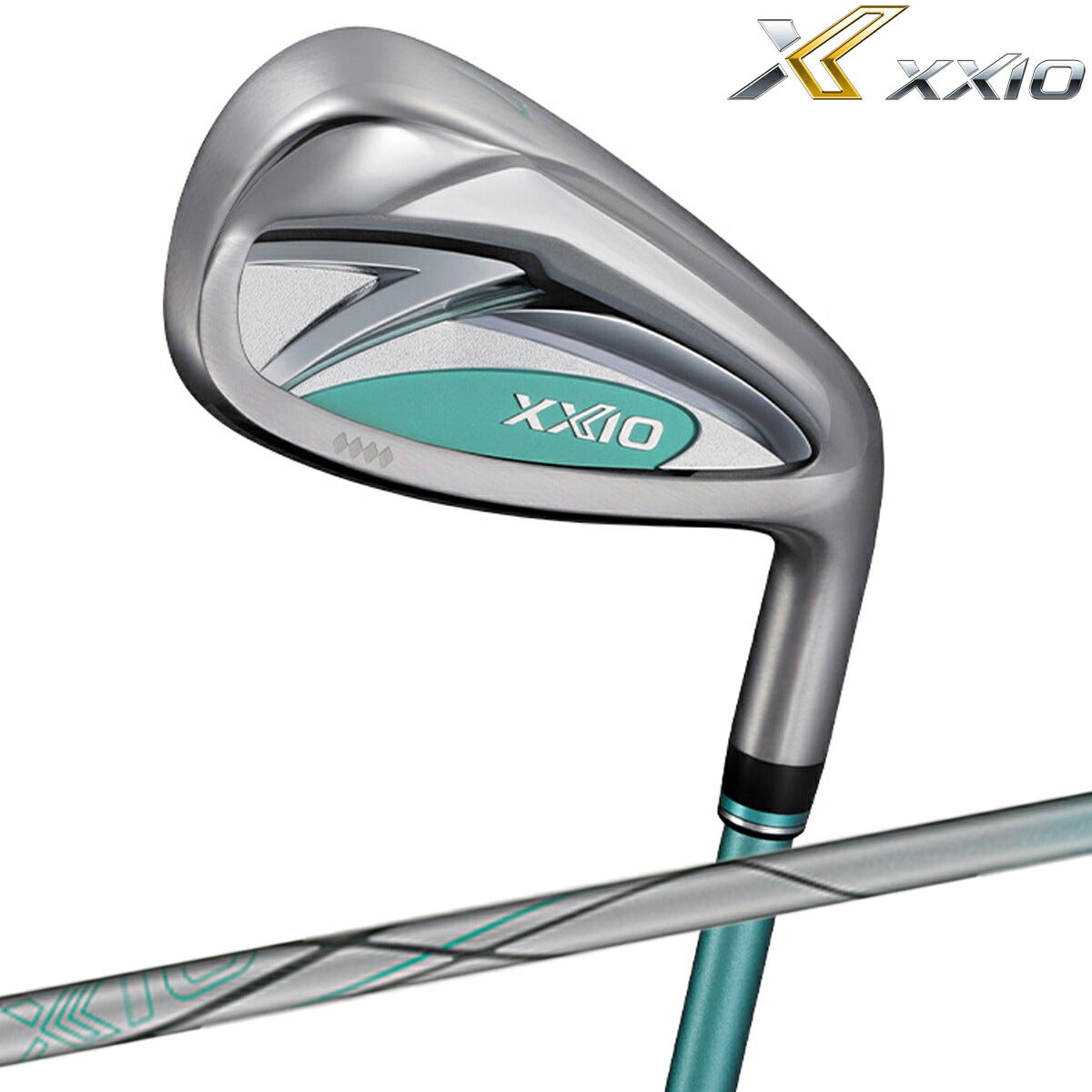 【限定カラー】ダンロップレディースXXIO14ゼクシオフォーティーンアイアン5本組(7-9、PW、SW)MP1400LカーボンシャフトTEALMINTティールミントアイアンセット【26SS】
