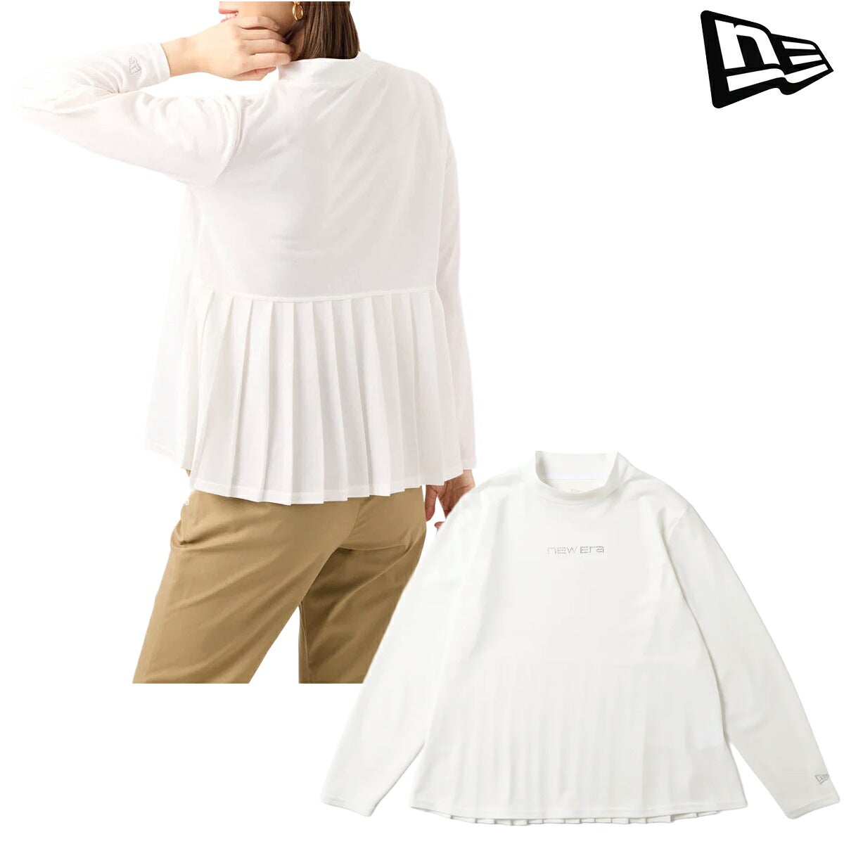 ニューエラ 2026年秋冬モデル レディース GFW LS BACK PLEATS MOCK NE