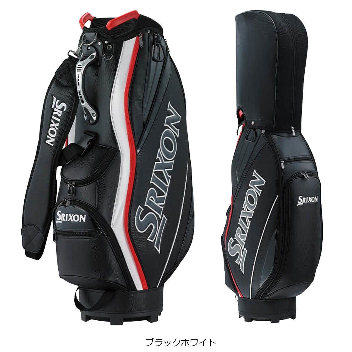 ダンロップメンズスリクソンキャディバッグ軽量2.9kg9.5型4分割ネームプレート付属無しGGC-S215キャディーバッグ【26FW】