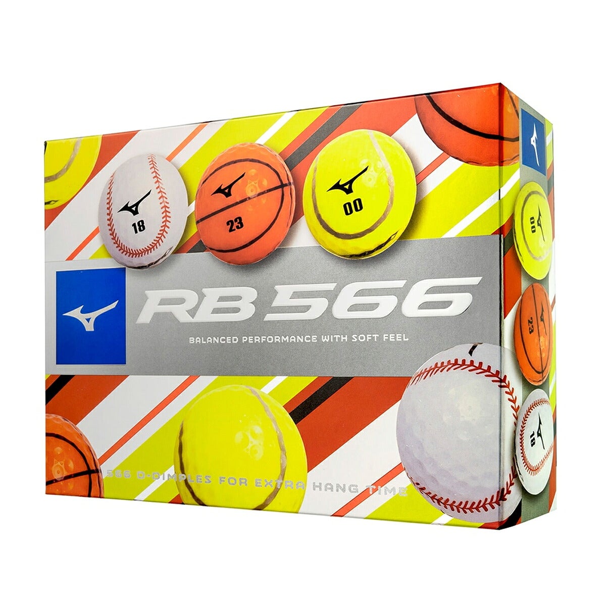 ミズノ24RB566ネクスドライブスポーツボールゴルフボール1ダース【26FW】