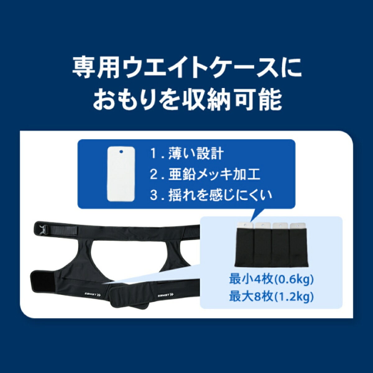 ザムストZAMSTMOTIONAIDTHIGHLOADモーションエイドサイロード太もも用ウェイトサポーター【26FW】