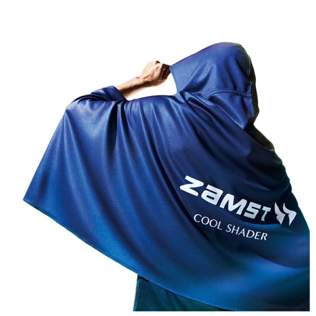 ザムストZAMSTCOOLSHADER通常デザイン冷感ポンチョ【26FW】
