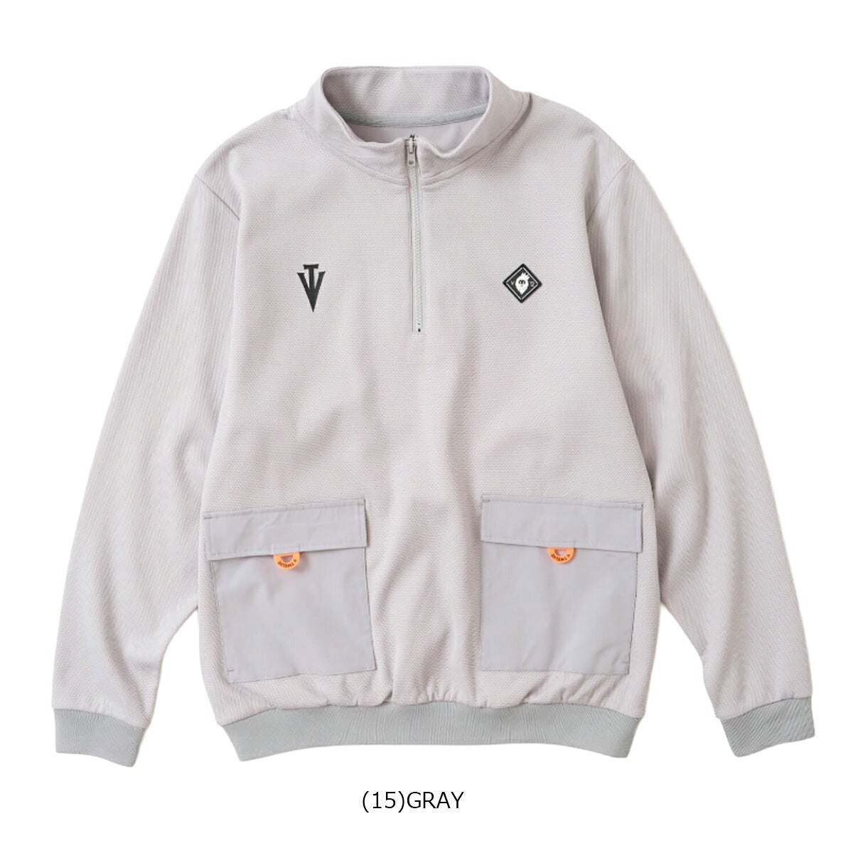 V122026年秋冬モデルメンズARCTAGHZJKTスウェットV122620-SW02ハーフジップスウェット【26FW】