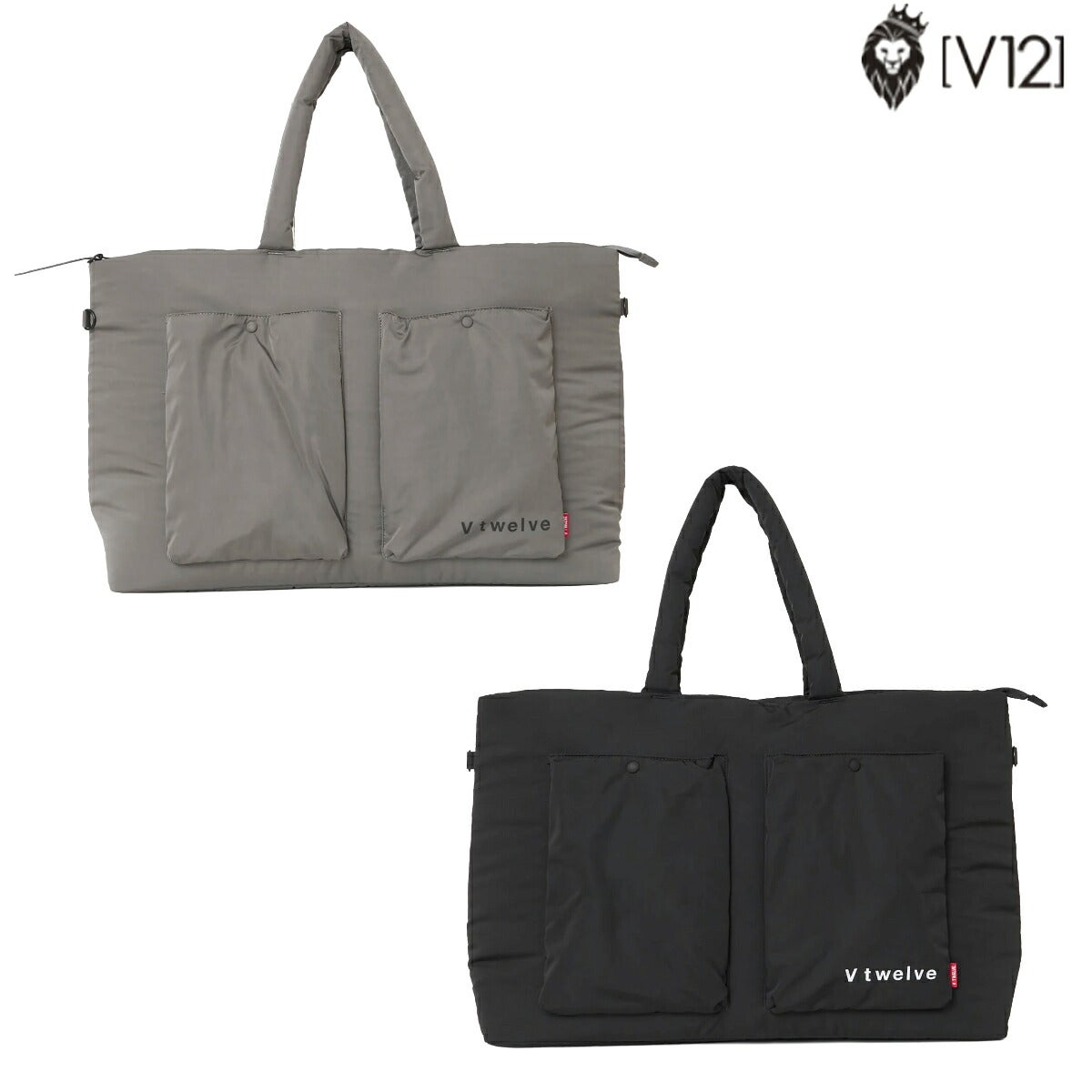 V122026年秋冬モデルユニセックスKNOTBIGTOTEトートバッグV122620-BG03【26FW】
