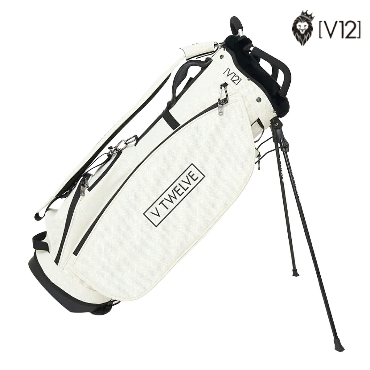 V122026年秋冬モデルユニセックスESSENTIALCADDYスタンドキャディバッグ9型5分割ネームプレート付属刻印不可V122620-CB01【26FW】