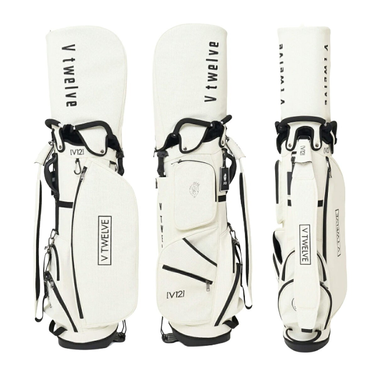 V122026年秋冬モデルユニセックスESSENTIALCADDYスタンドキャディバッグ9型5分割ネームプレート付属刻印不可V122620-CB01【26FW】