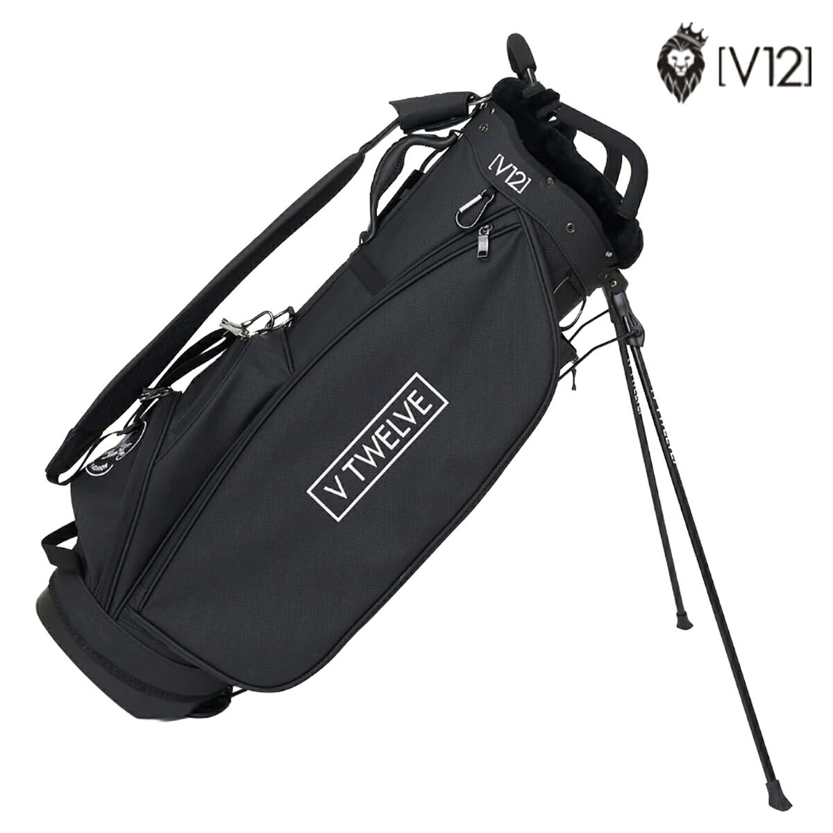 V122026年秋冬モデルユニセックスESSENTIALCADDYスタンドキャディバッグ9型5分割ネームプレート付属刻印不可V122620-CB02【26FW】