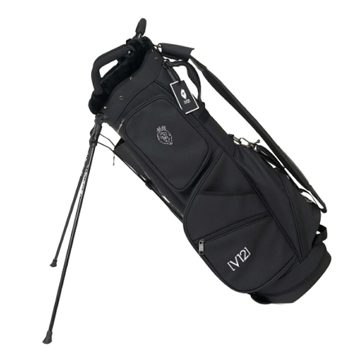 V122026年秋冬モデルユニセックスESSENTIALCADDYスタンドキャディバッグ9型5分割ネームプレート付属刻印不可V122620-CB02【26FW】