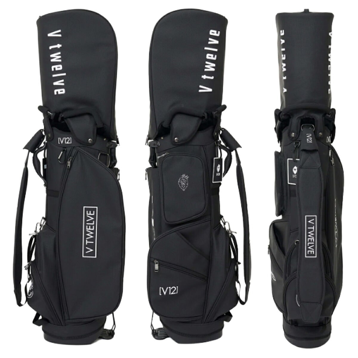 V122026年秋冬モデルユニセックスESSENTIALCADDYスタンドキャディバッグ9型5分割ネームプレート付属刻印不可V122620-CB02【26FW】