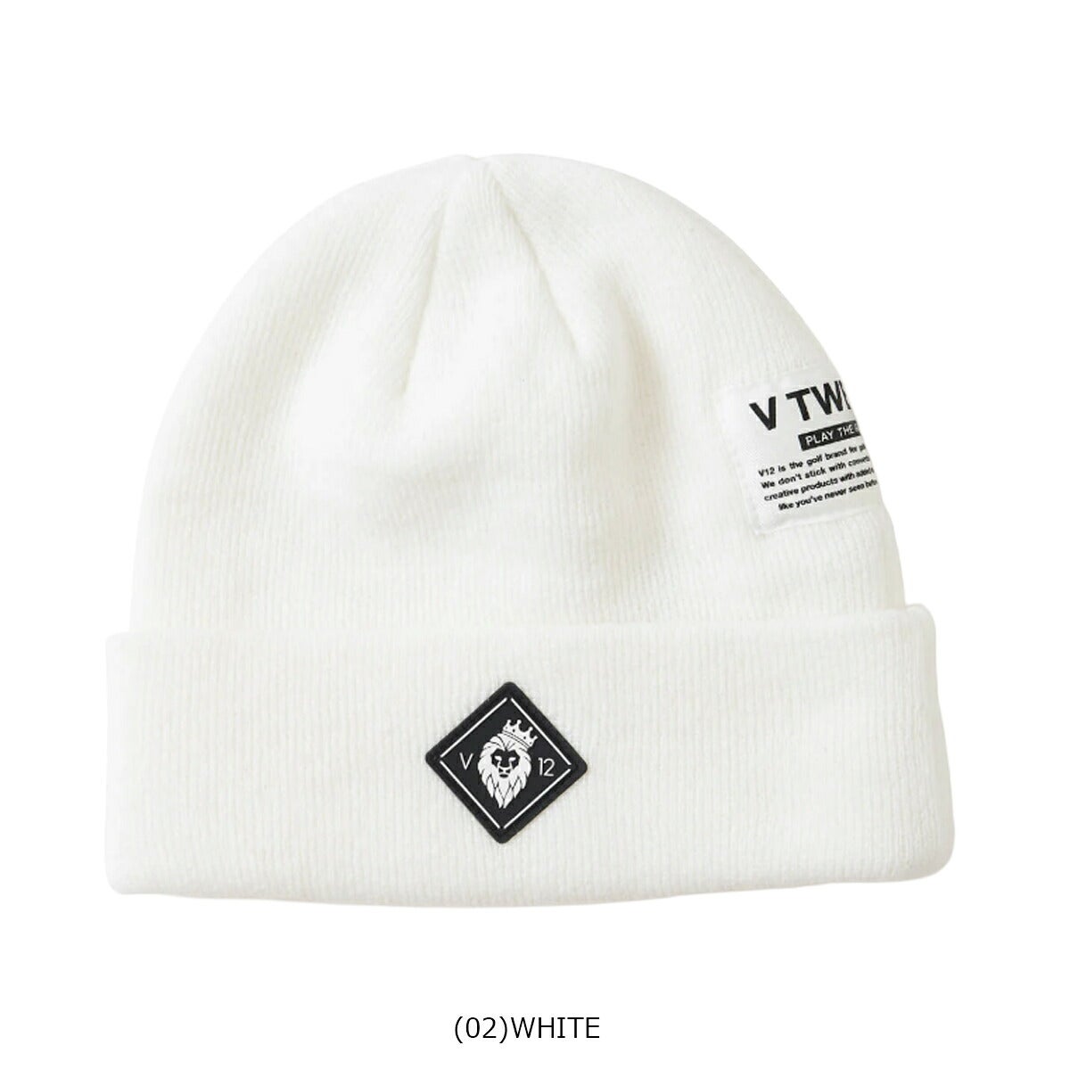 V122026年秋冬モデルユニセックスCLEANKNITCAPキャップV122620-CP09ニットキャップ【26FW】