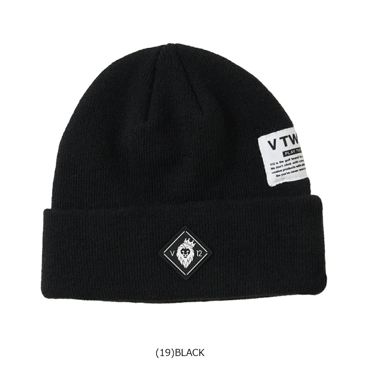 V122026年秋冬モデルユニセックスCLEANKNITCAPキャップV122620-CP09ニットキャップ【26FW】